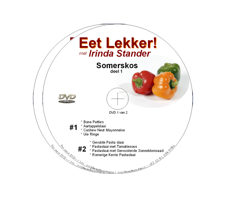 Eet Lekker: Somerskos – Irinda Stander