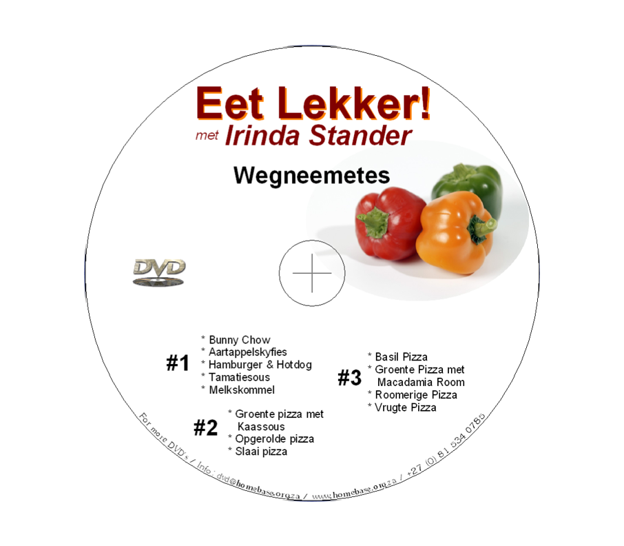 Eet Lekker: Wegneemetes - Irinda Stander
