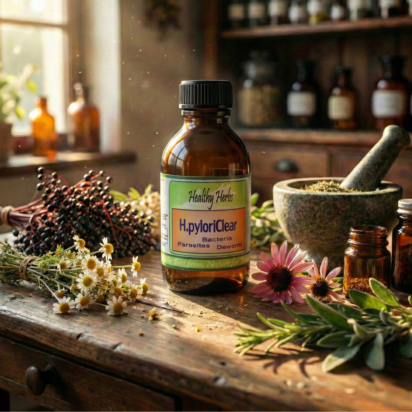 H.pylori Oil - Deworming & Parasite Cleanse