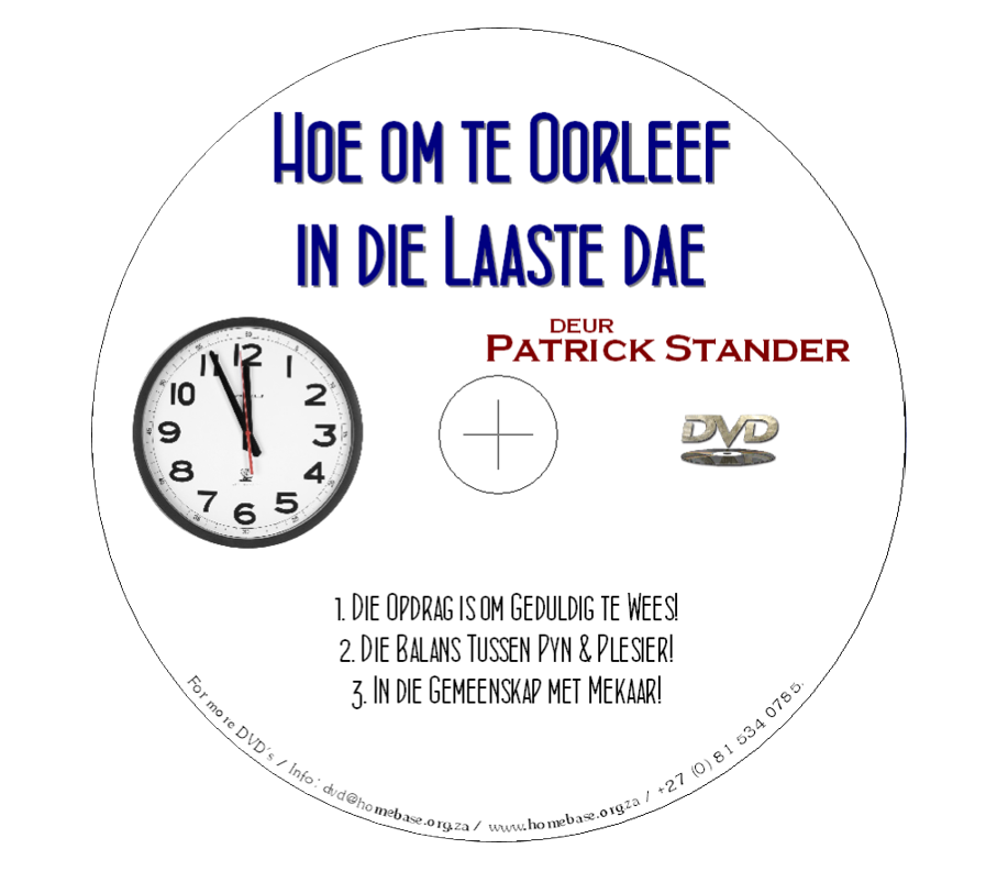 Hoe om te Oorleef in die Laaste Dae - Patrick Stander