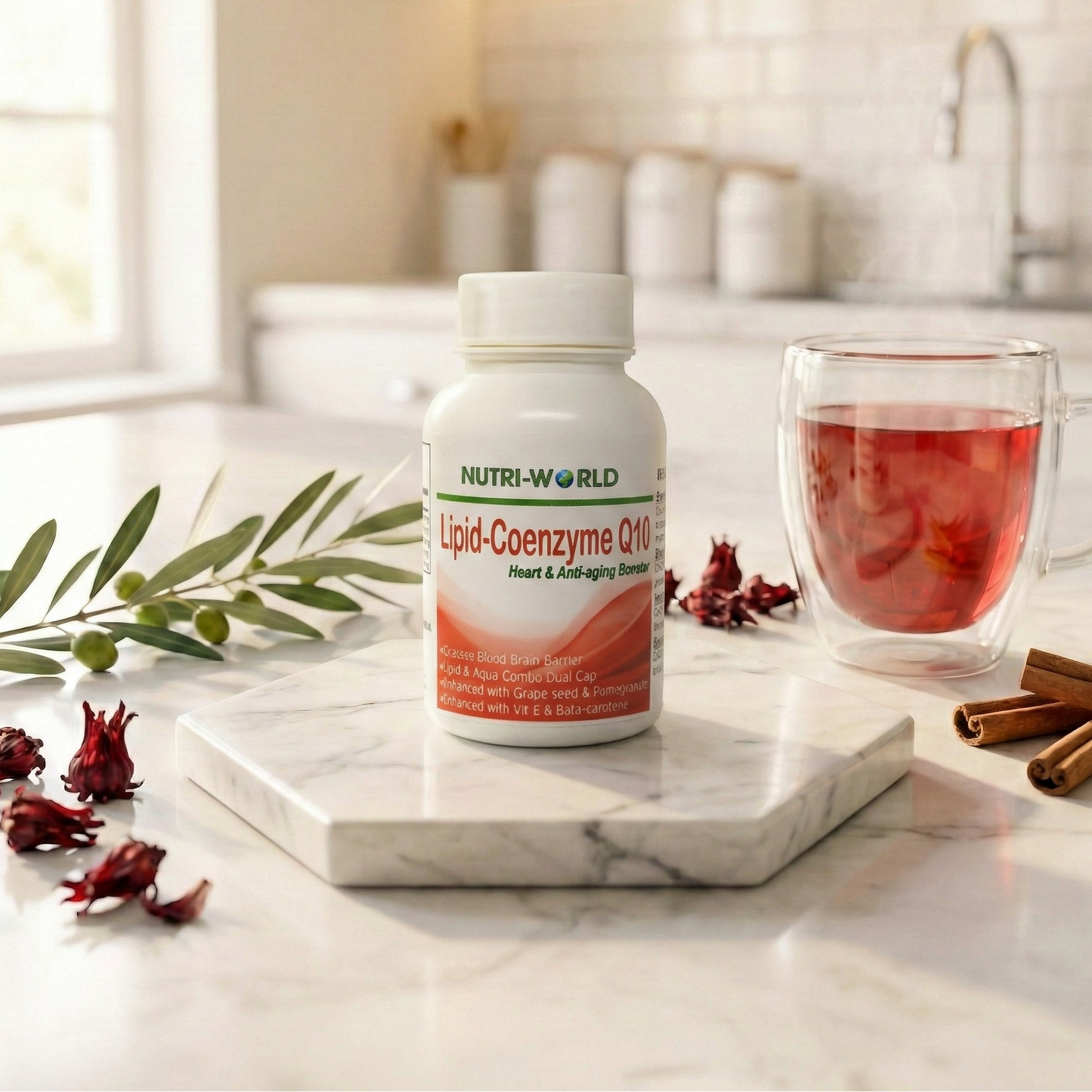 Lipid Coenzyme Q10 - Heart Health & Cellular Energy Support