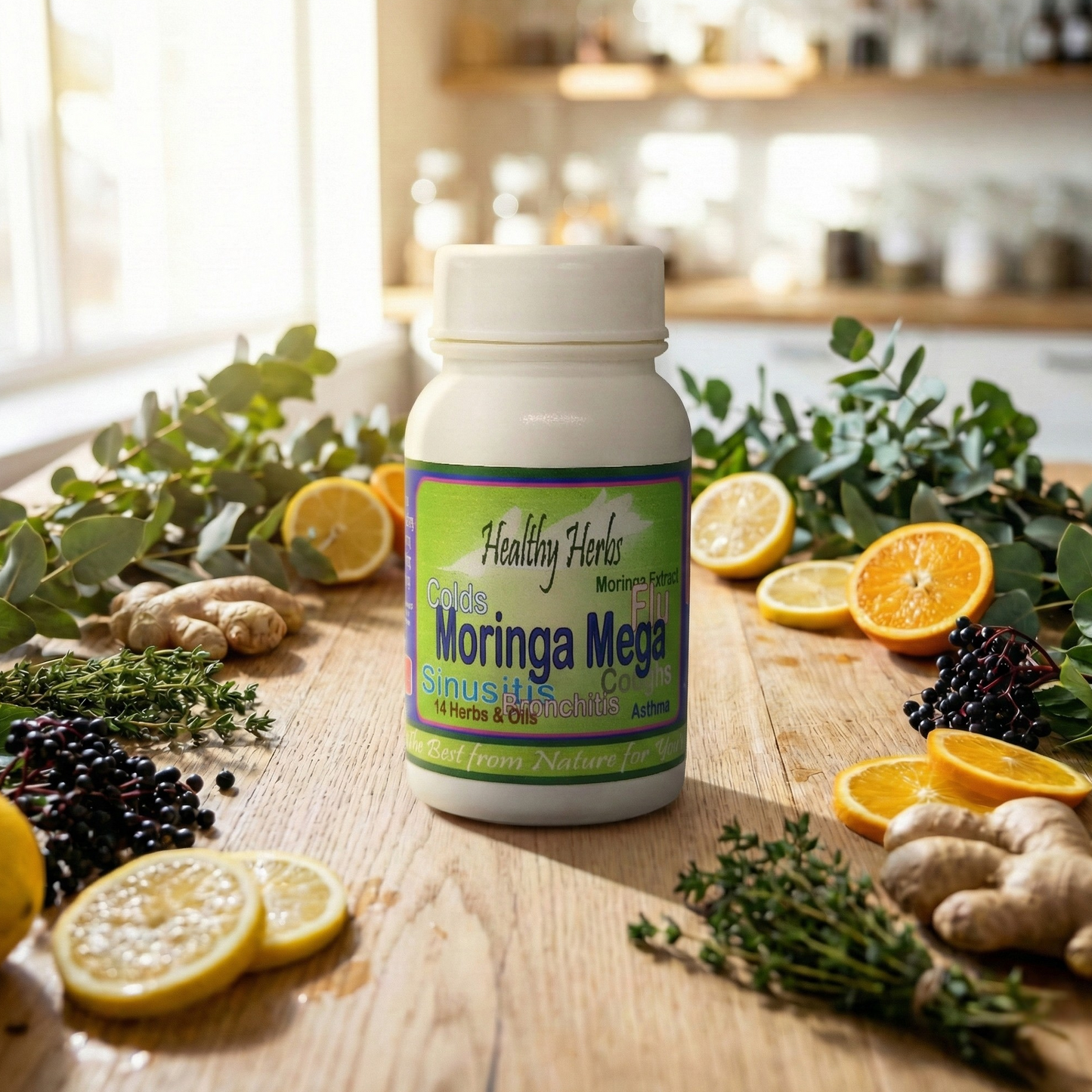 Moringa Mega - Boost your Immune System & Prevent Flu and others!
