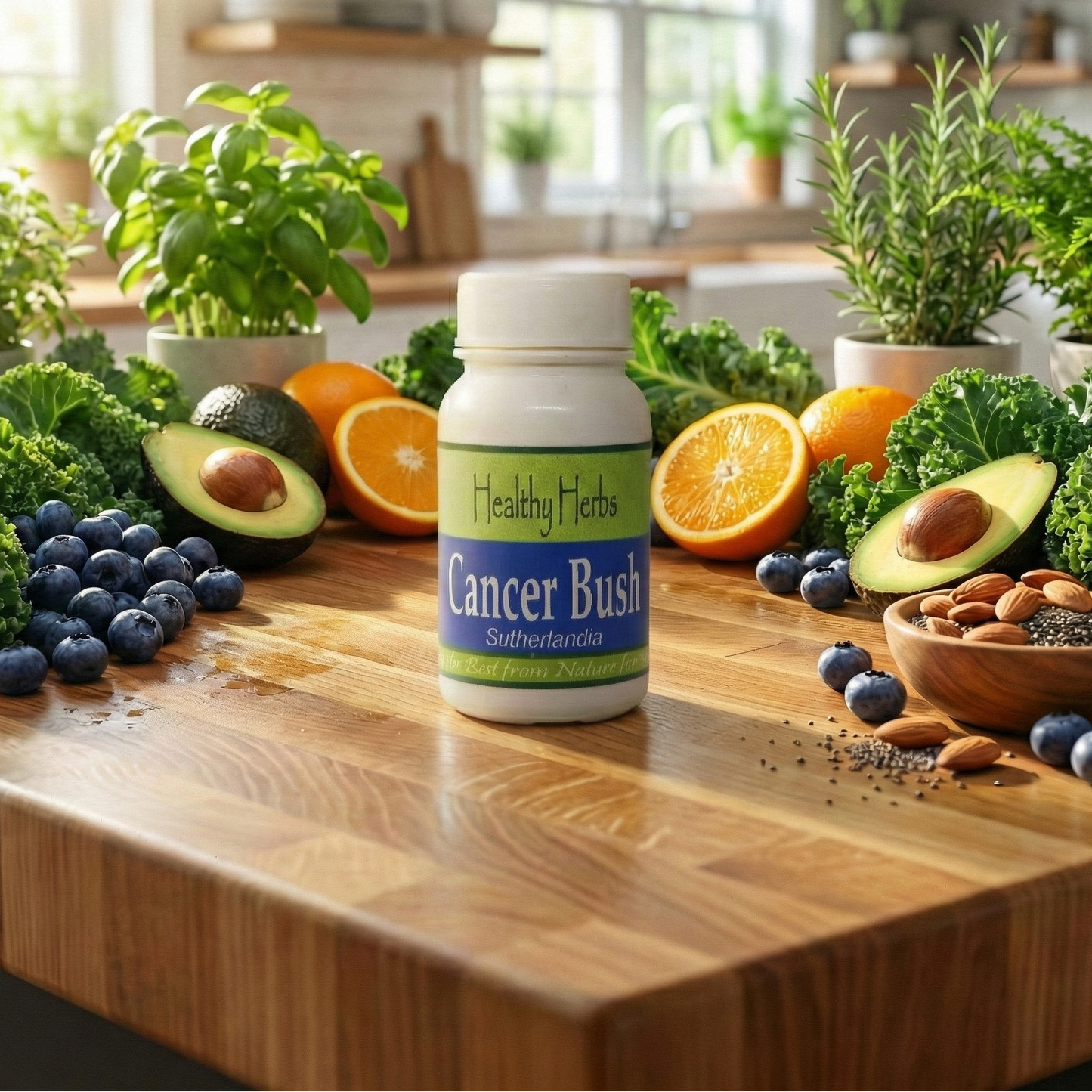 Cancer Bush (Sutherlandia) - Natural Immune & Stress Support Supplement