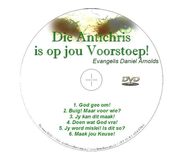 Die Antichris is op jou Voorstoep! - Daniel Arnolds