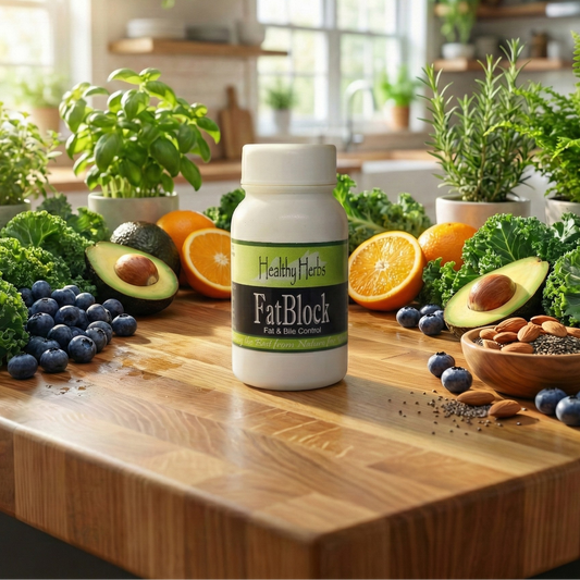 Fat Block - Natural Fat Absorption Blocker & Weight Management
