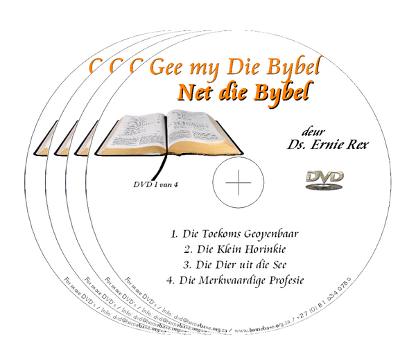 Gee my die Bybel, net die Bybel - Ds. Ernie Rex