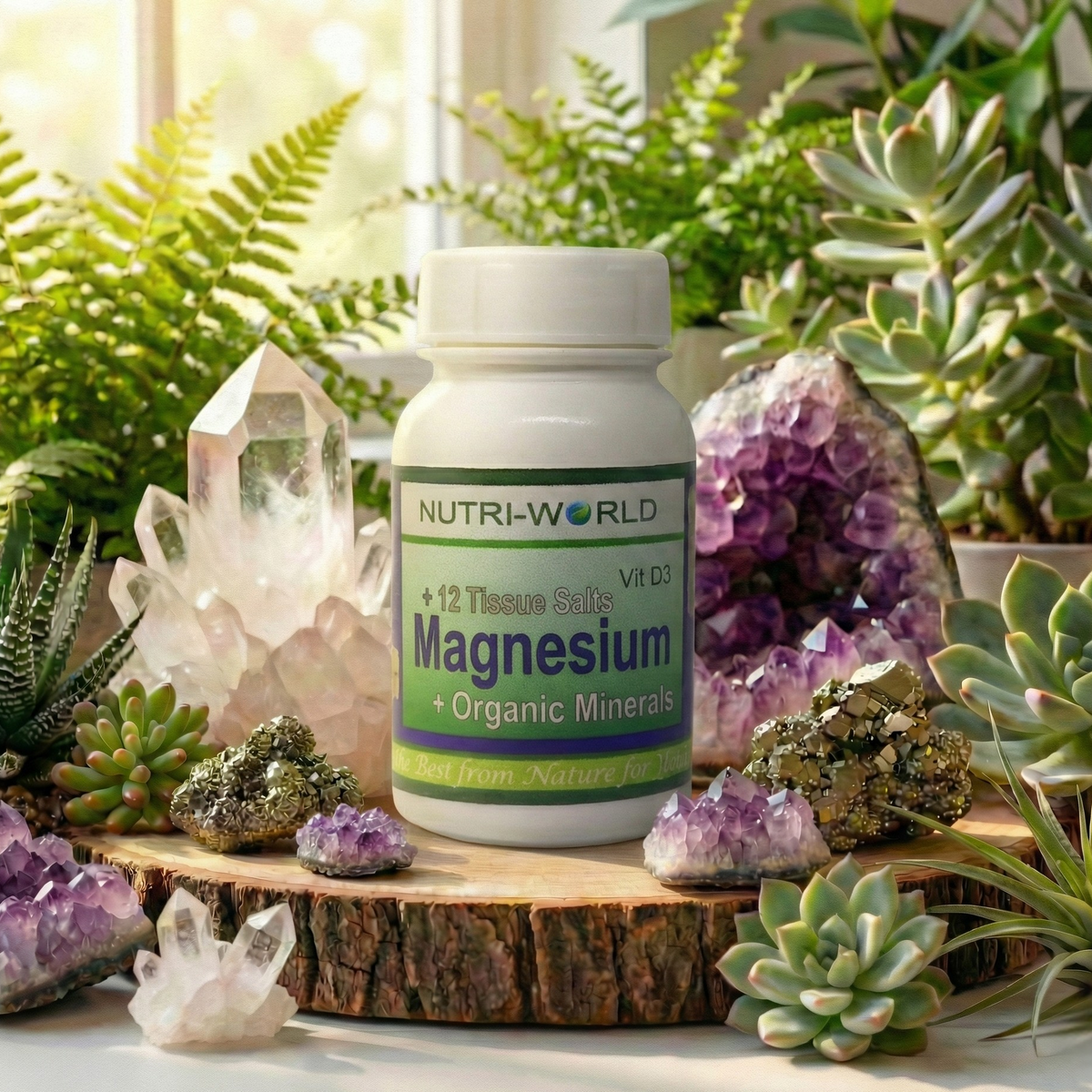 Magnesium + 12 Tissue Salts - Feed your Body!