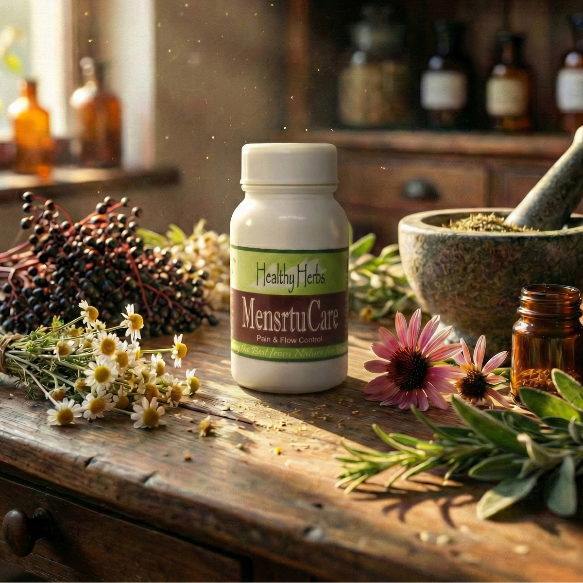 Menstru Care - Natural Period Pain & Menstrual Relief
