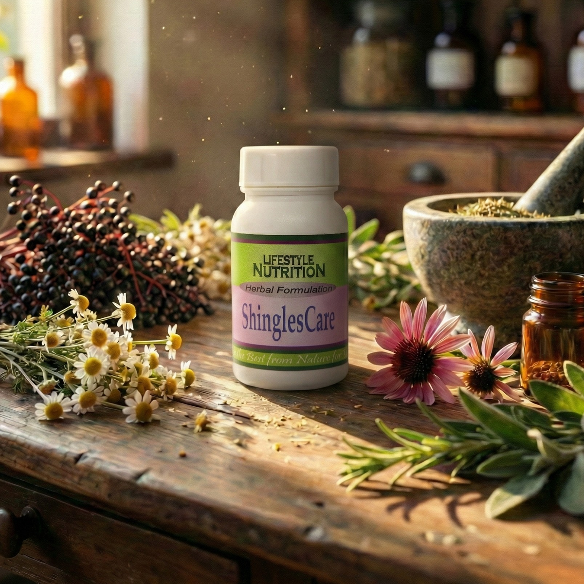 ShinglesCare - Natural Shingles Relief & Support