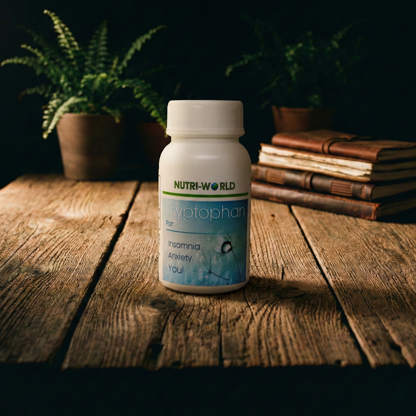 Sleep & Mood Support - 5-HTP, Tryptophan & Melatonin Complex