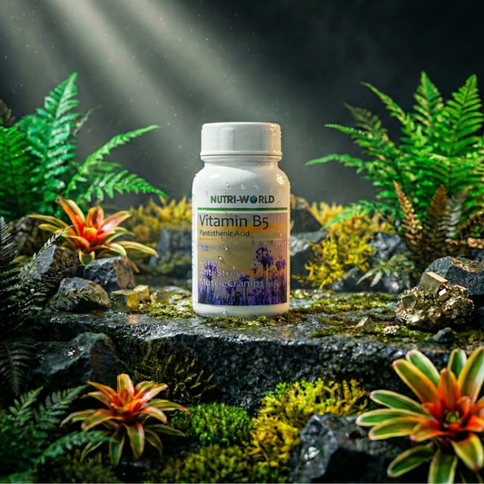 Vitamin B5 - Acne, Anti-Stress & Muscle Cramp Support